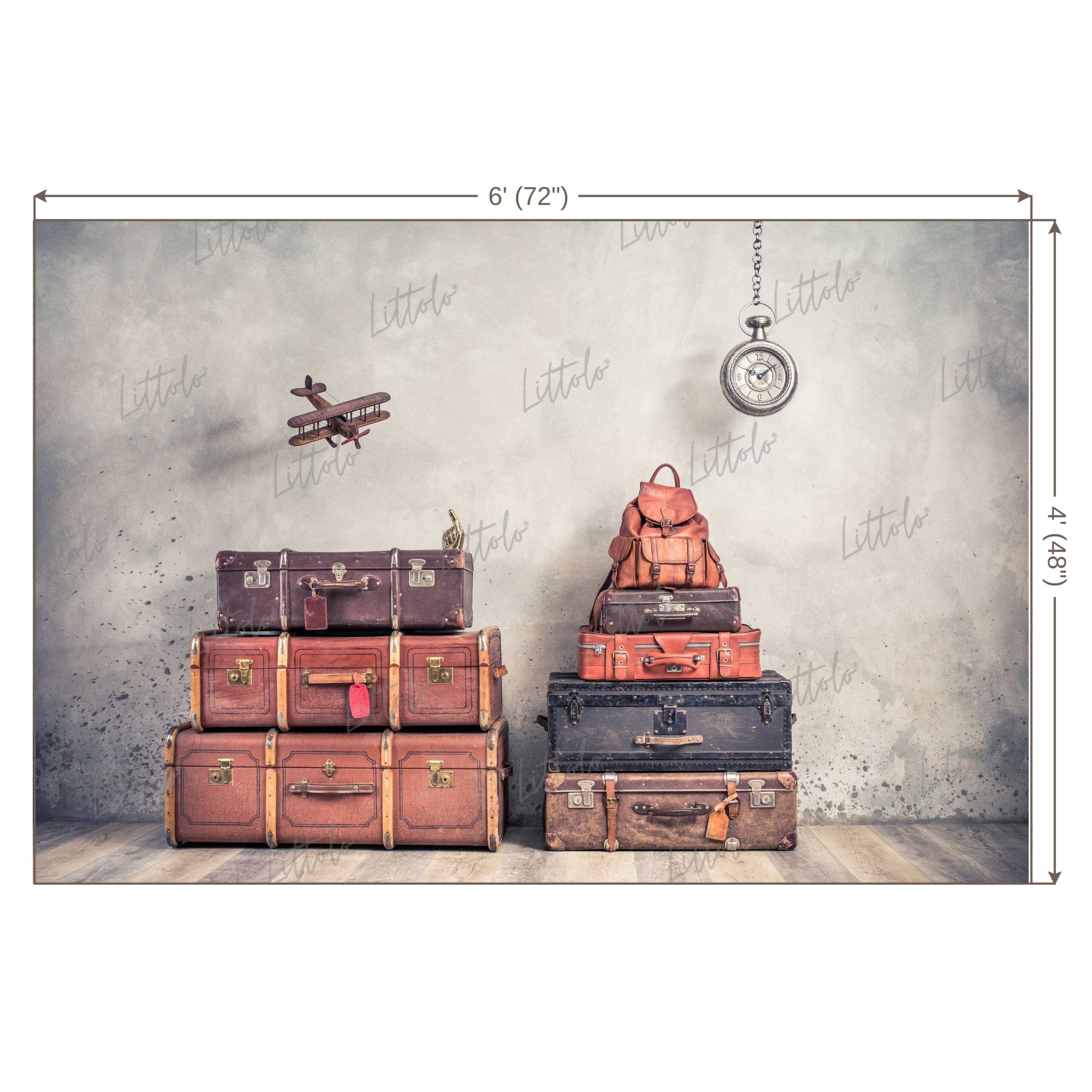 LB0619 Vintage Theme Backdrop