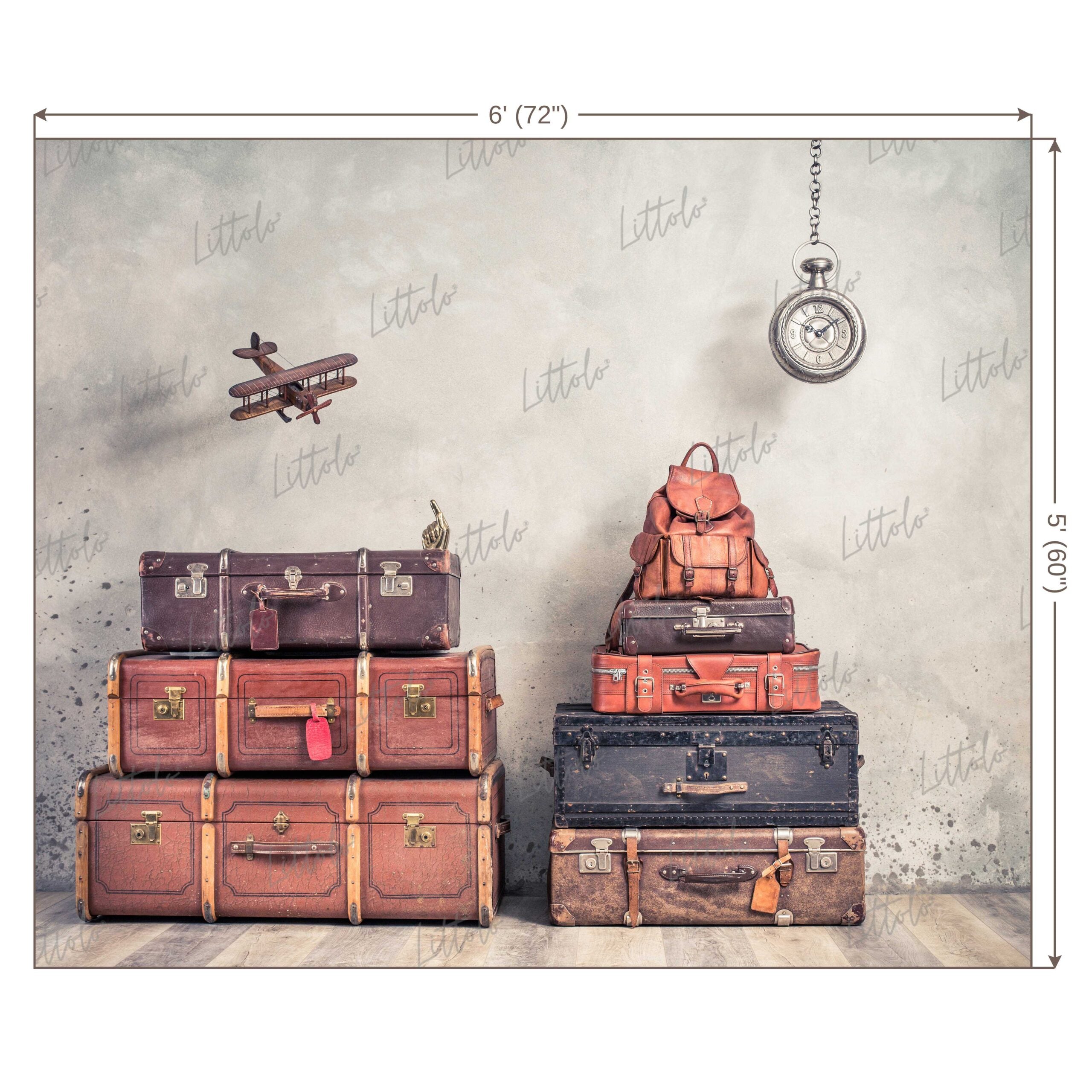 LB0619 Vintage Theme Backdrop