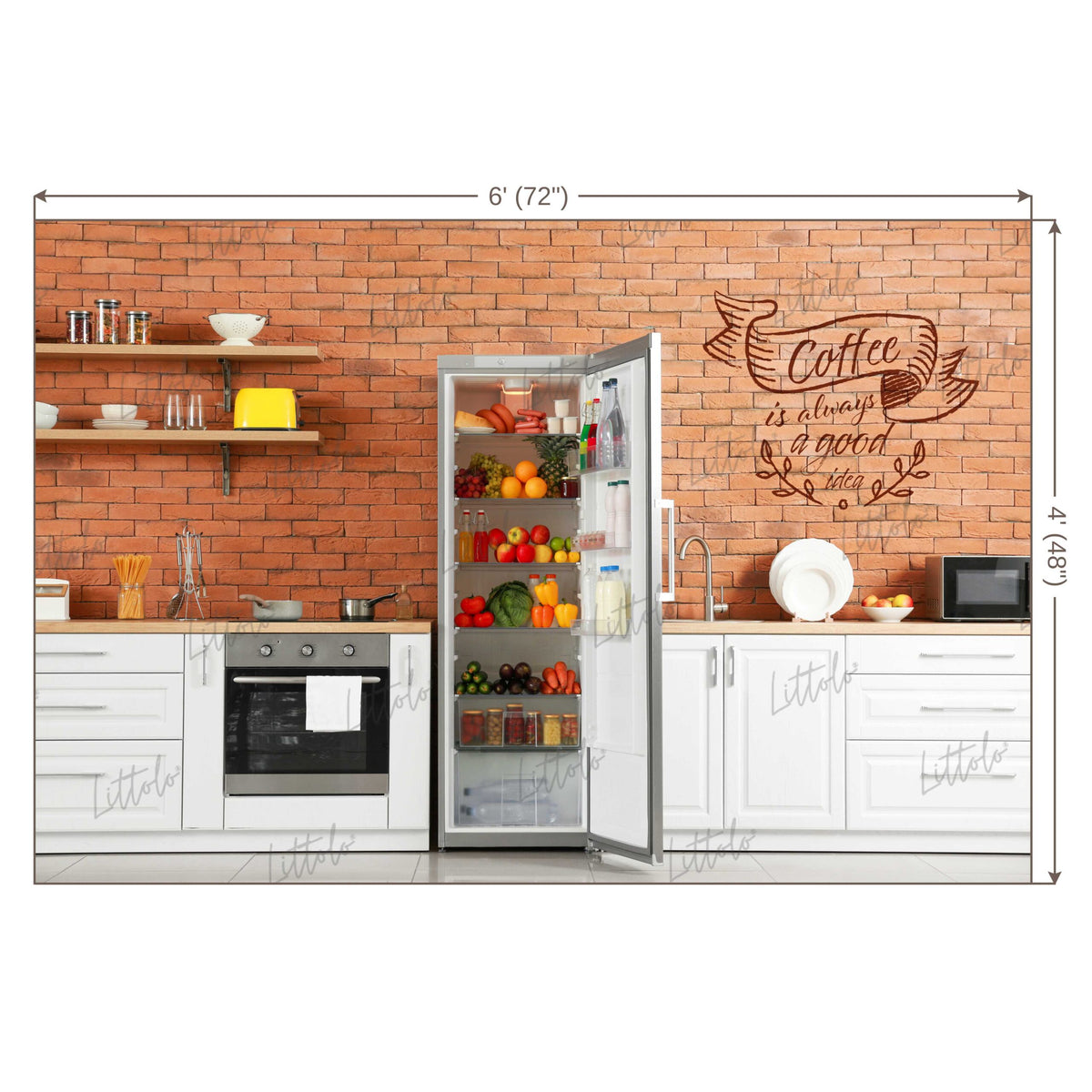 LB0620 Kitchen Chef Backdrop