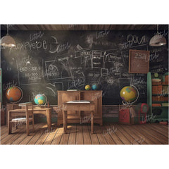 LB0625 Back to School Chalk Board Backdrop