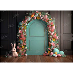 LB0638 Easter Doorway Backdrop