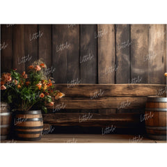 LB0650 Rustic Plank Backdrop