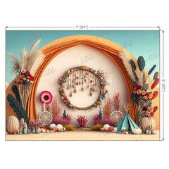 LB0659 Vintage Boho Backdrop