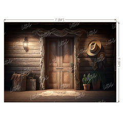 LB0673 Cowboy Farmhouse Backdrop