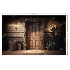 LB0673 Cowboy Farmhouse Backdrop