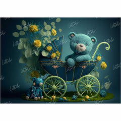 LB0674 Teddy Bear Backdrop