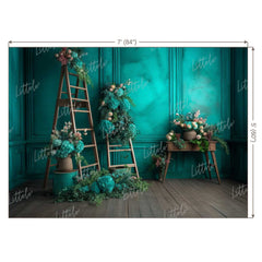 LB0682 Floral Wall Decor Backdrop