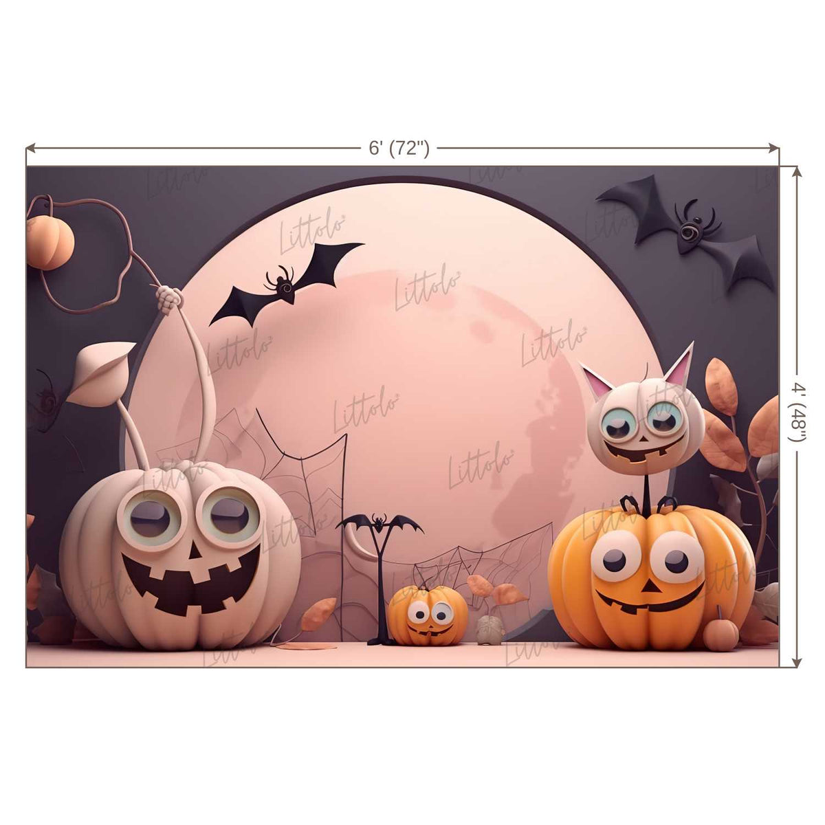 LB0685 Halloween Backdrop