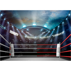 LB0690 Boxer Ring Backdrop