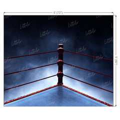 LB0691 Boxer Ring Backdrop