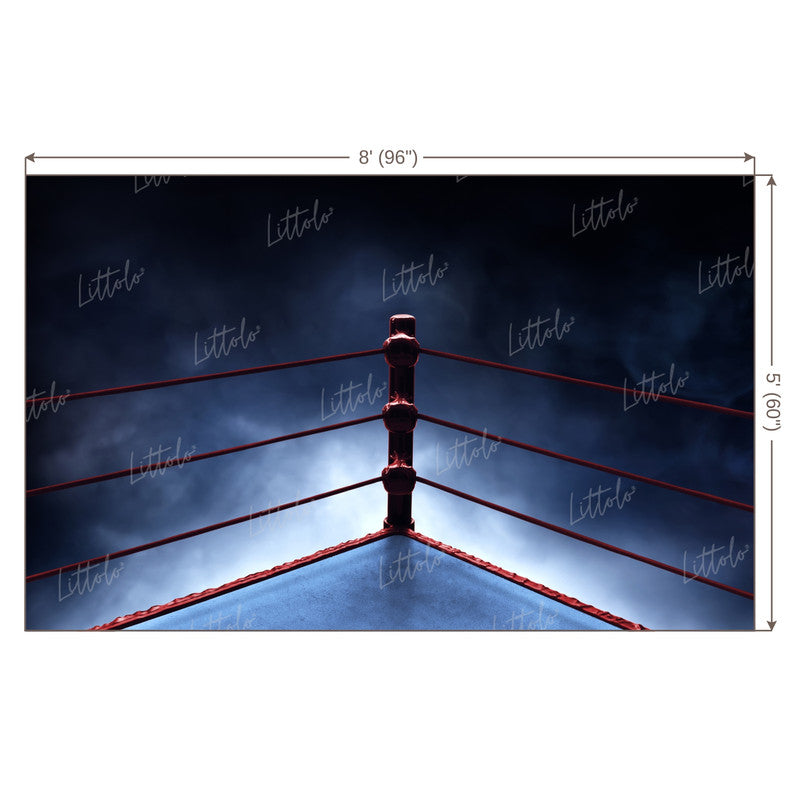 LB0691 Boxer Ring Backdrop