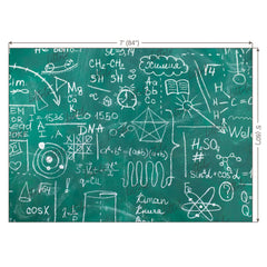 LB0705 Back to School Chalk Board Backdrop