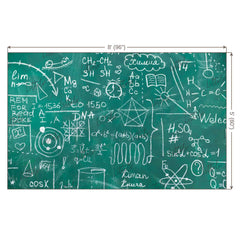 LB0705 Back to School Chalk Board Backdrop