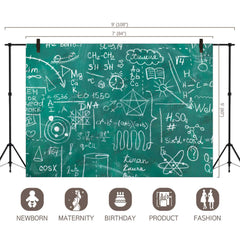 LB0705 Back to School Chalk Board Backdrop