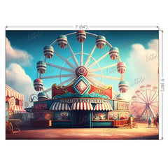 LB0733 Circus Backdrop