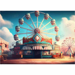 LB0733 Circus Backdrop