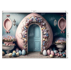 LB0736 Easter Theme Backdrop