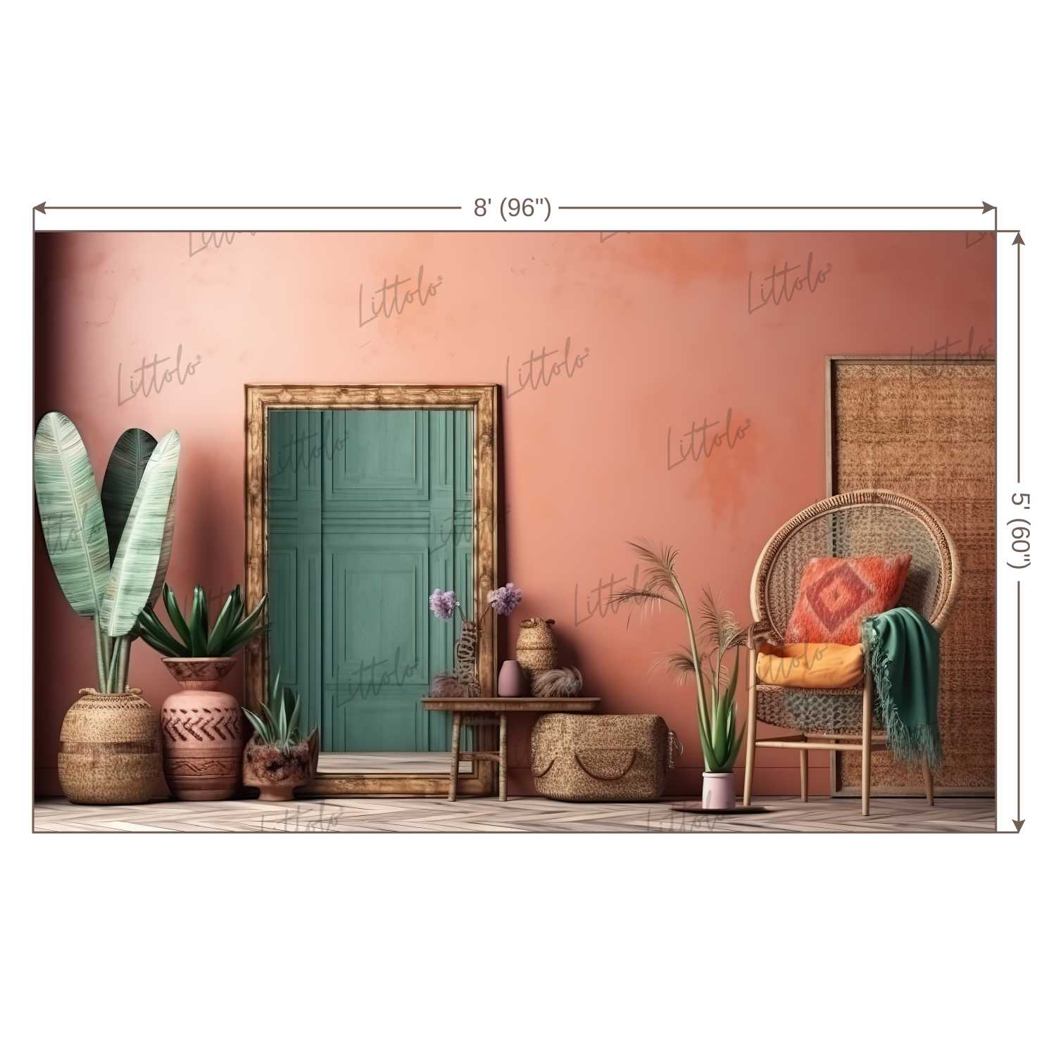 LB0738 Boho Backdrop