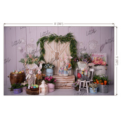 LB0781 Easter Doorway Backdrop