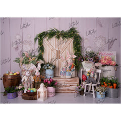 LB0781 Easter Doorway Backdrop