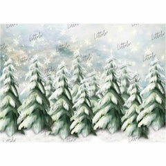 LB0790 Christmas Backdrop