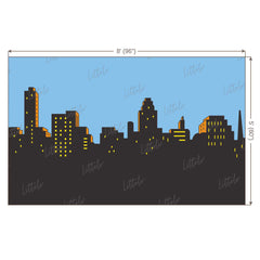 LB0796 Superhero Cartoon Backdrop