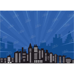 LB0801 Superhero Cartoon Backdrop