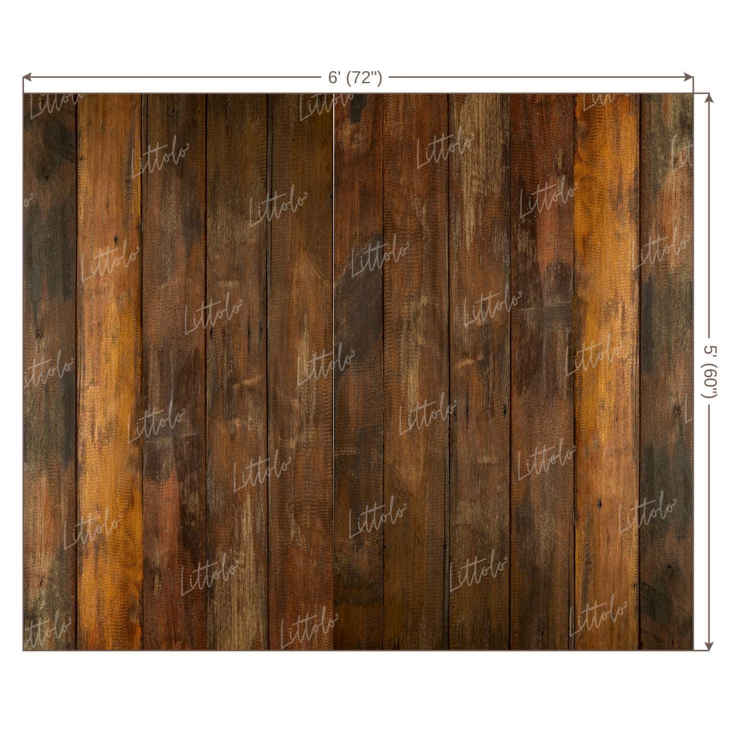 LB0803 Rustic Plank Backdrop