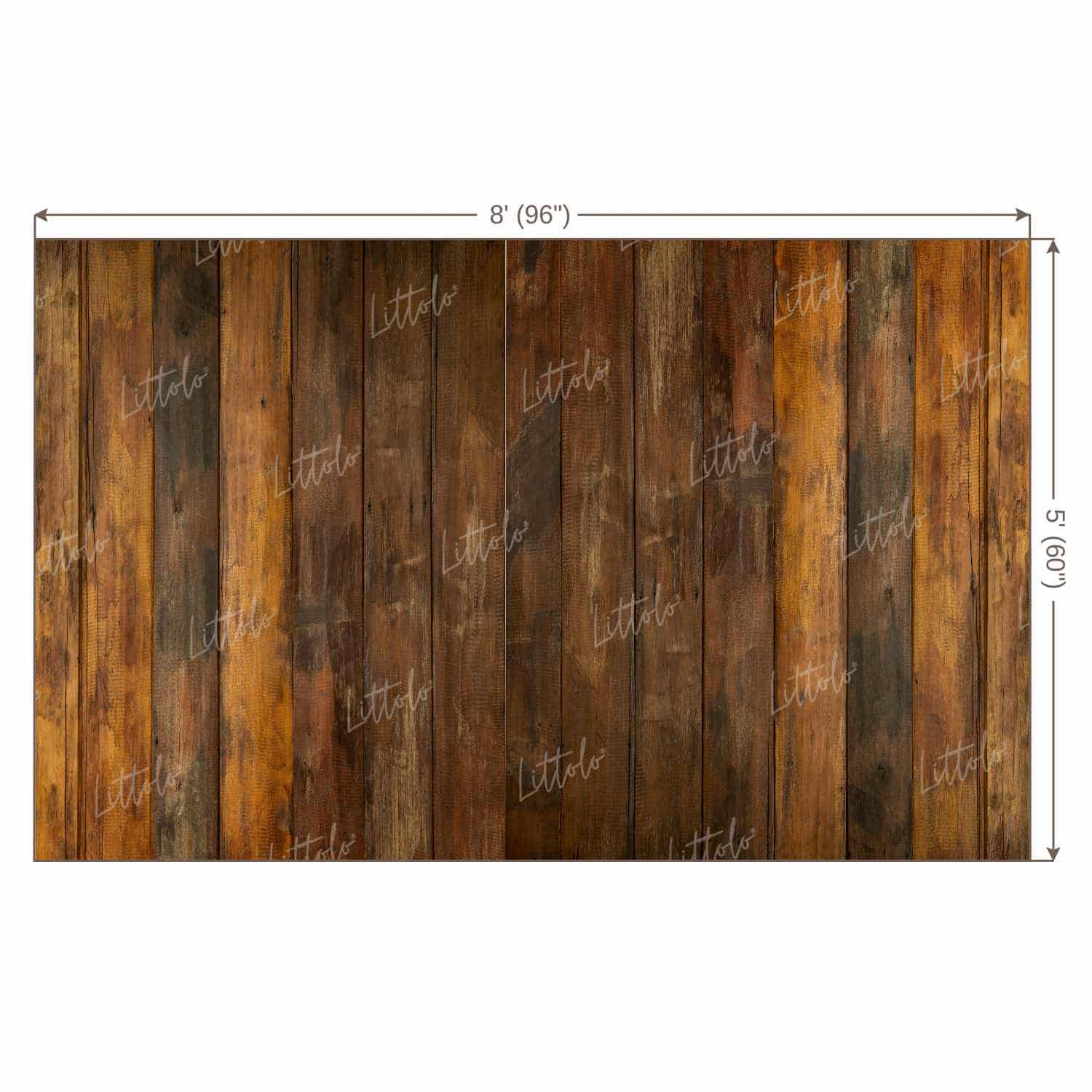 LB0803 Rustic Plank Backdrop