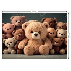 LB0805 Teddy Bear Backdrop