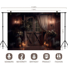 LB0818 Vintage Boho Backdrop