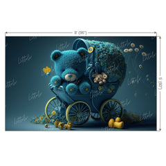 LB0820 Teddy Bear Backdrop