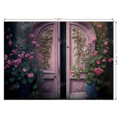 LB0826 Enchanting Doorway Backdrop