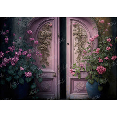 LB0826 Enchanting Doorway Backdrop