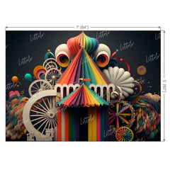 LB0871 Circus Backdrop