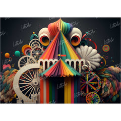 LB0871 Circus Backdrop