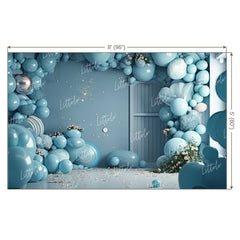 LB0882 Birthday Decor Backdrop