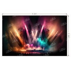 LB0884 Concert Stage Backdrop