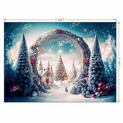 LB0912 Christmas Backdrop