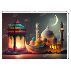 LB0917 Eid Backdrop