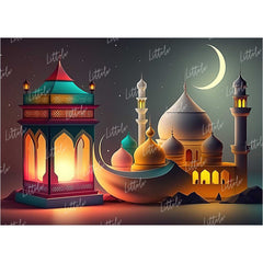 LB0917 Eid Backdrop