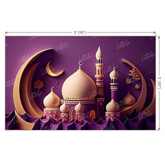 LB0919 Eid Backdrop