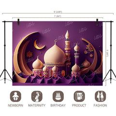 LB0919 Eid Backdrop