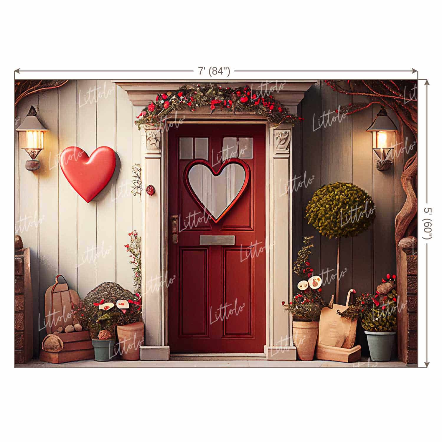 LB0922 Valentine Day Backdrop