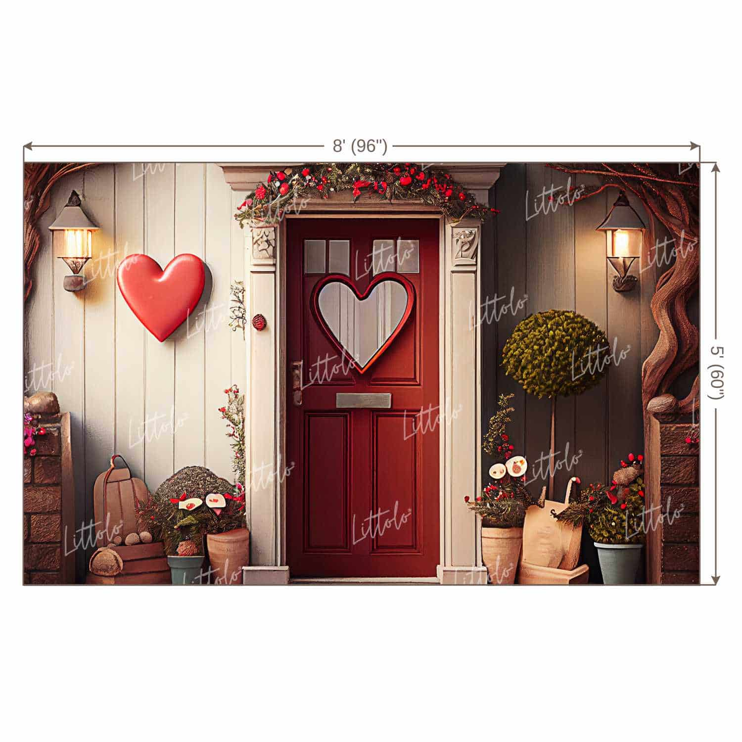 LB0922 Valentine Day Backdrop