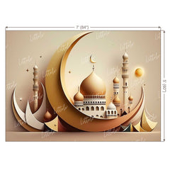 LB0931 Eid Backdrop