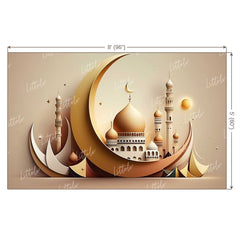 LB0931 Eid Backdrop