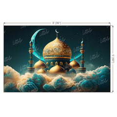 LB0936 Eid Backdrop