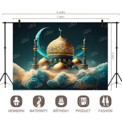 LB0936 Eid Backdrop