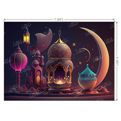 LB0937 Eid Backdrop